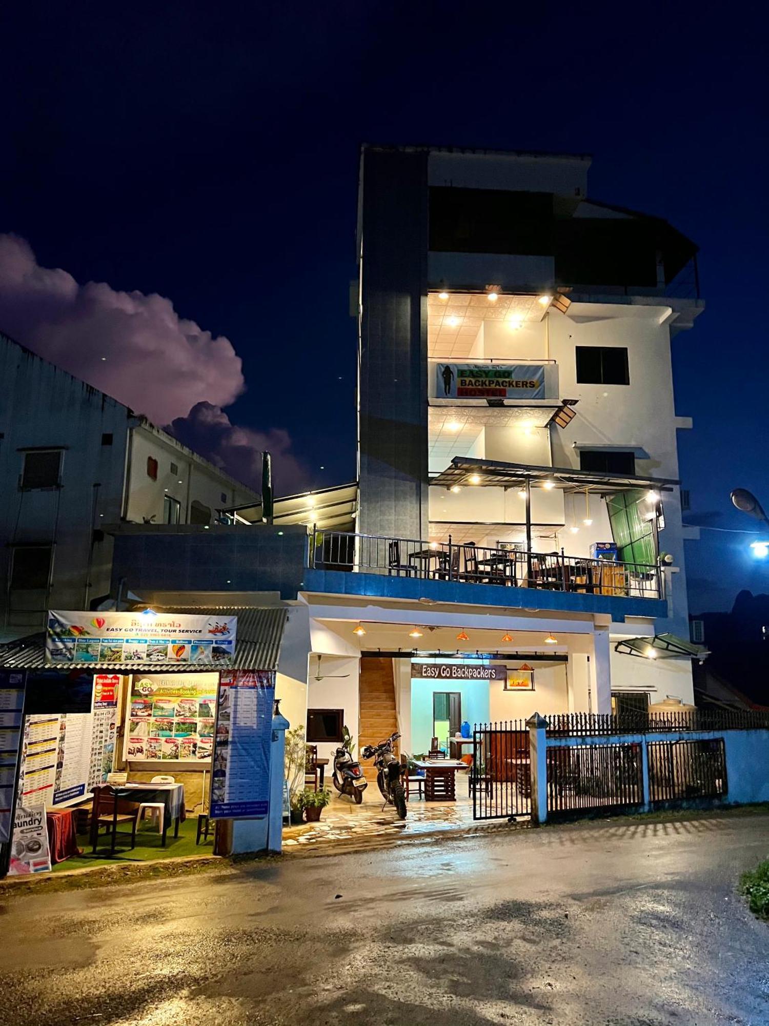 Easy Go Backpacker Hostel Vangviang Kültér fotó