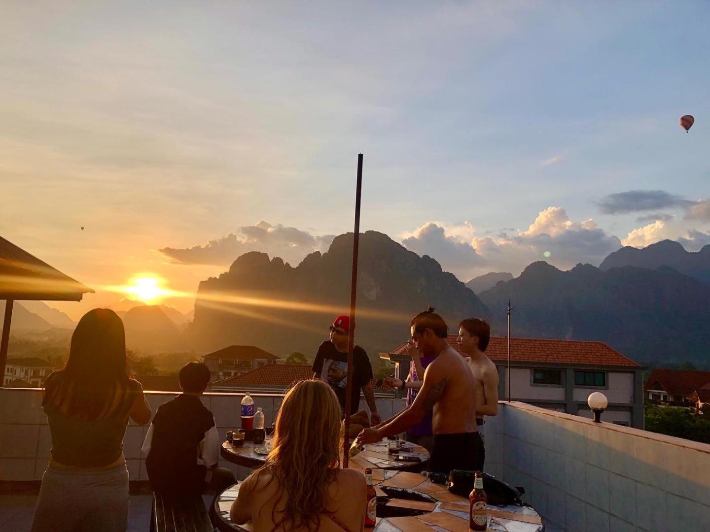 Easy Go Backpacker Hostel Vangviang Kültér fotó
