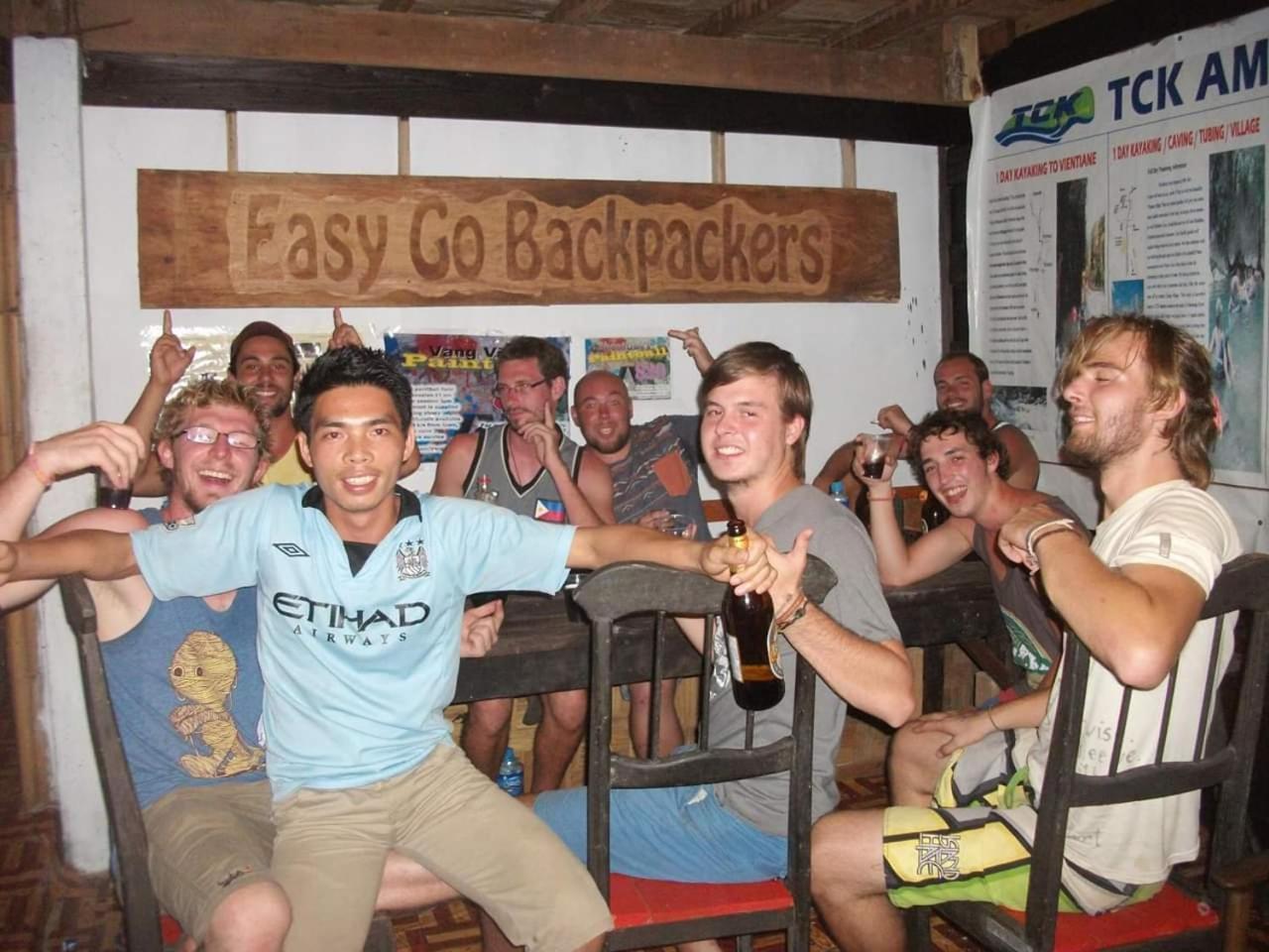 Easy Go Backpacker Hostel Vangviang Kültér fotó